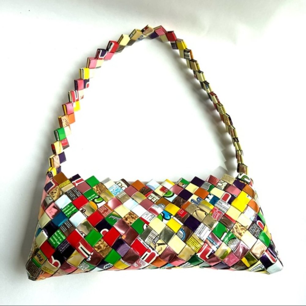 Upcycled Candy Wrapper Purse - image 1